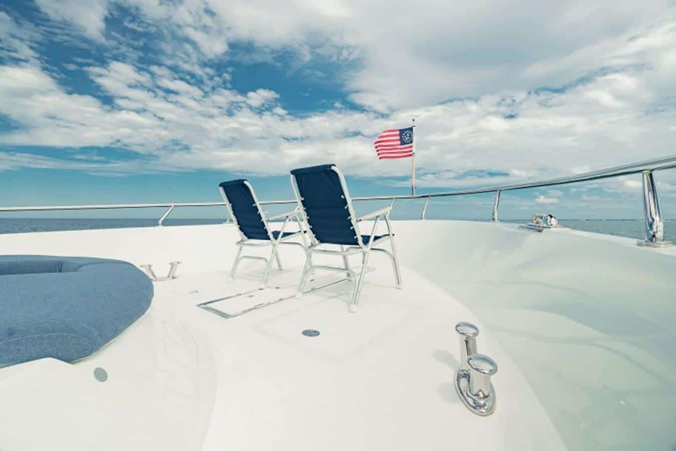 Sweet Salt - Bow Deck Chairs - 2016 Ocean Alexander 85e